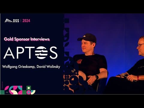 Aptos - DeFi Security Summit 2024 Gold Sponsorship Interviews