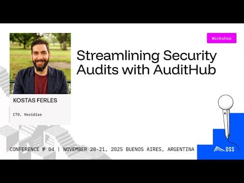 Streamlining Security Audits with AuditHub - DeFi Security Summit 2025