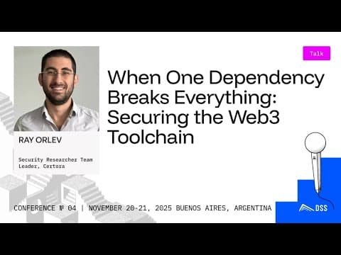 When One Dependency Breaks Everything: Securing the Web3 Toolchain