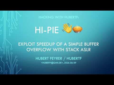 CTF-Academy CTF 2026: Hi-PIE 👋🥧