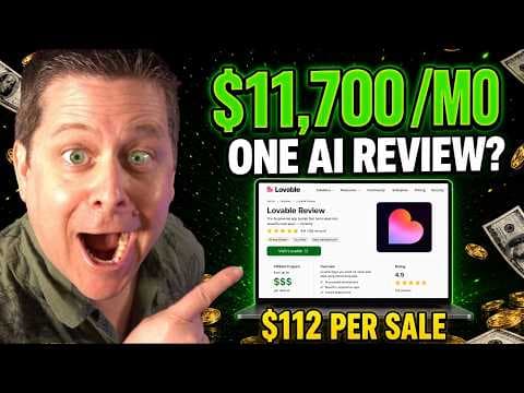 One Review Page = $11K MO? - Lovable Ai Method