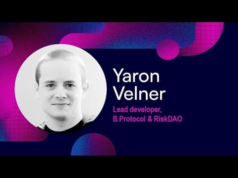 DeFi security Summit  2023 - Session 10: Focused Talks 2  - Yaron Velner