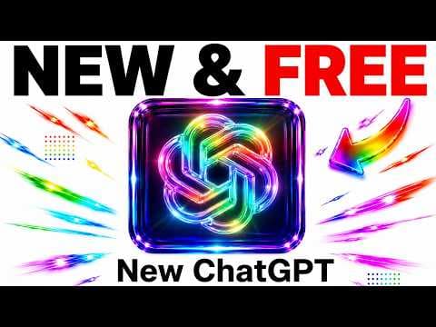 NEW ChatGPT Update is INSANE! (FREE)