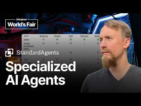 The Future Is Domain-Specific Agents - Justin Schroeder, StandardAgents