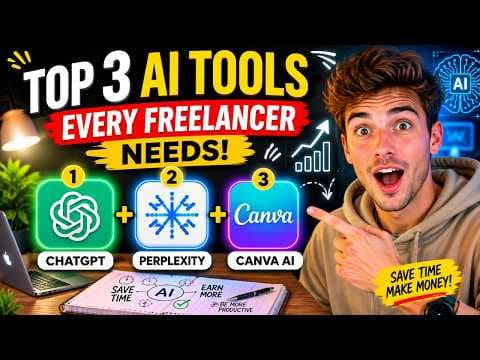 These 3 AI Tools Will Save Freelancers Hours Every Week