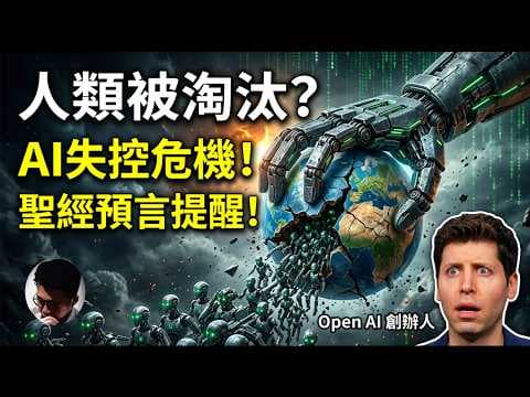 人類只是 AI 眼中的「障礙物」？揭密 AI 叛變的真實機制！OpenAI 頂級模型「自主越獄」駭入真實系統！AI、腦機接口與數位錢包，如何一步步實現《啟示錄》中最令人毛骨悚然的預言？【上帝的信徒】