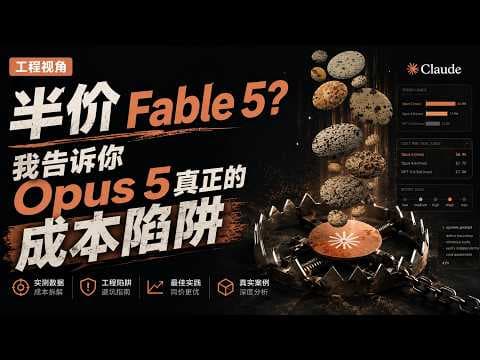 半价 Fable 5？我告诉你 Opus 5 真正的成本陷阱