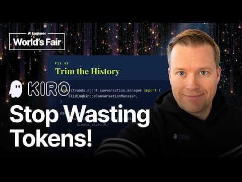 Your Agent Is Wasting Tokens and You Don't Know It - Erik Hanchett, AWS