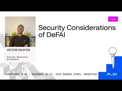 Security Considerations of DeFAI