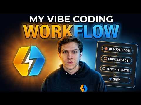 My Vibe Coding Workflow (Step by Step Workflow)