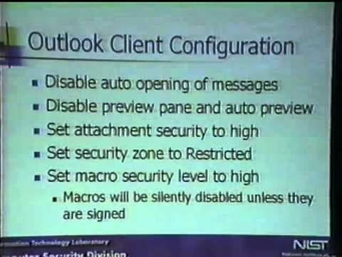 Black Hat Windows 2002 - NIST Recommendations for System Admin: Securing Windows 2000 Professional