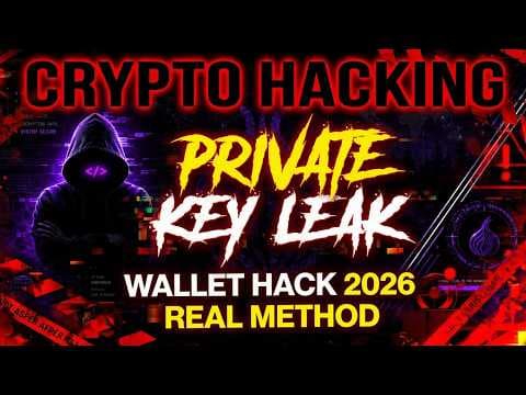 How to Hack Any Crypto Wallet in 5 Minutes - Private Key Exposed