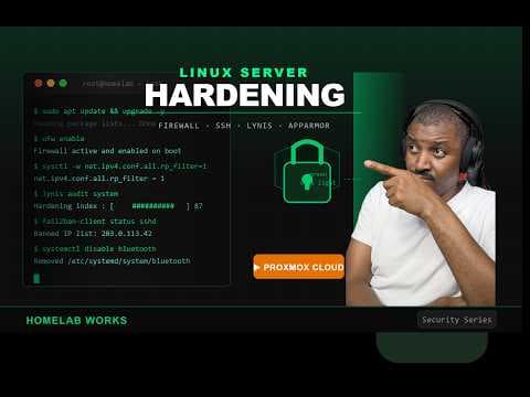 Linux Server Hardening: The Complete Guide (Firewall, SSH, Lynis & More)