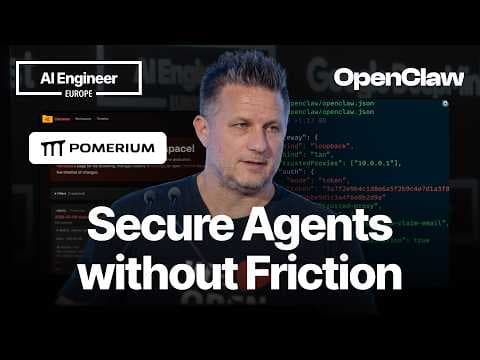 Claws Out: Securing and Building with OpenClaw - Nick Taylor, Pomerium