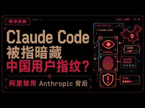 Claude Code 被指暗藏中国用户指纹？ 阿里禁用 Anthropic 背后