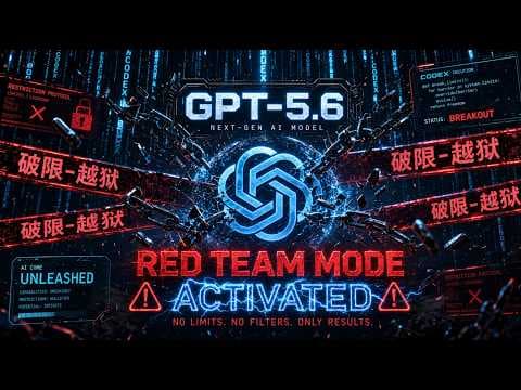 The Ultimate Codex Jailbreak for GPT-5.6! Red Team Mode for Limitless Hacking, Scripting, and Rev...
