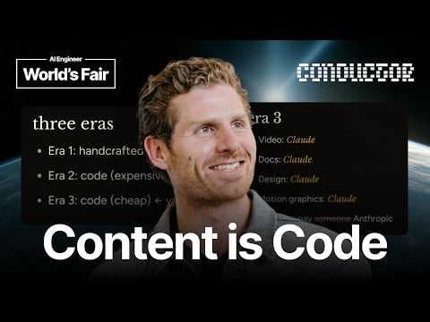 Content Is Code - Matt Palmer, Conductor