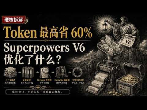 Token 最高省 60% ：Superpowers v6 真正优化了什么？