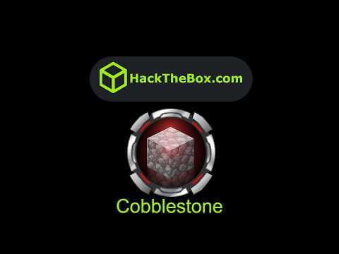 HackTheBox - Cobblestone