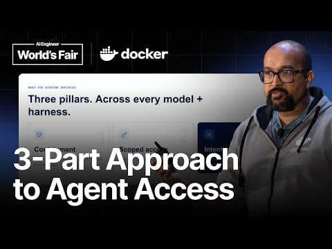 Unlock Agent Autonomy: The Runtime for AI-Native Systems — Tushar Jain, Docker