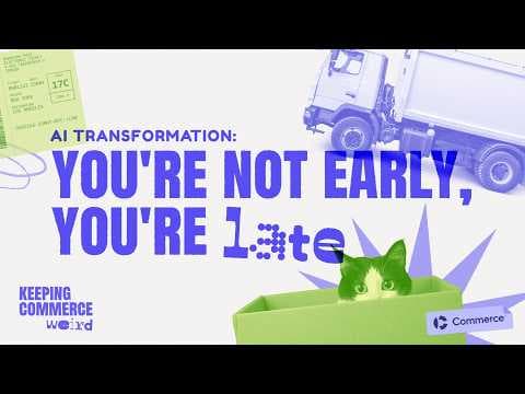 AI Transformation: You're Not Early, You're Late.