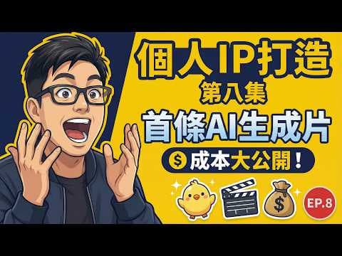 【AI 實戰】真公開!全自動化 YouTube 賺錢計畫?用 AI 零成本做正向心理學 Channel! | Ron Sir AI 基地 第六集