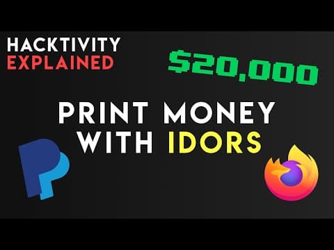 IDOR Infinite Money Glitch? | Bug Bounty Hacktivity Explained