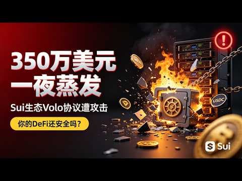 又一场加密劫案:350万美元一夜蒸发!Sui生态Volo遭攻击,你的DeFi资产还安全吗?