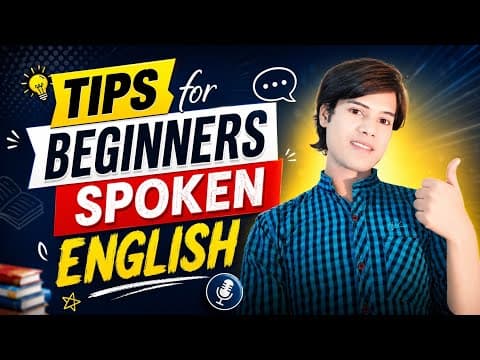 Spoken English for Beginners | 3 Easy Tips to Speak Fluently
