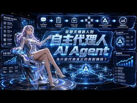 從聊天機器人到自主代理人:AI Agent 為什麼代表真正的典範轉移?From Chatbots to Autonomous Agents: Why AI Agents Represent a Tru