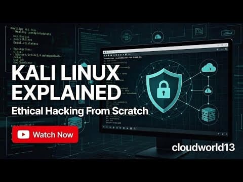 Master Kali Linux: Ethical Hacking & Penetration Testing Tutorial 2026