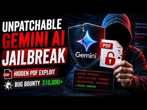 UNPATCHABLE Gemini AI Jailbreak: Hidden PDF Exploit & Bug Bounty