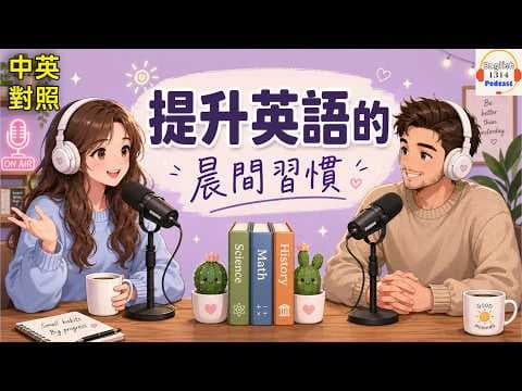 每天早上 5–10 分鐘 = 英文大提升 📚✨ 這個微小習慣徹底改變了我的英文|英語Podcast 第20集