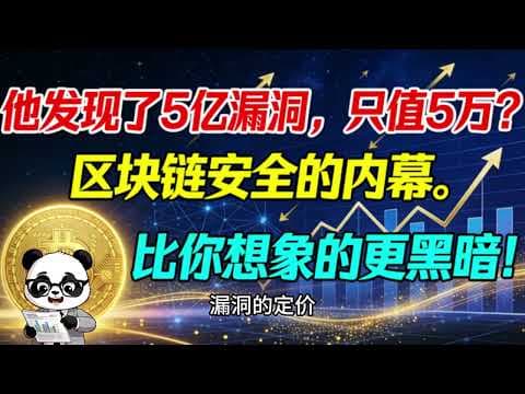 他发现了5亿漏洞,只值5万?区块链安全的内幕比你想象的更黑暗!