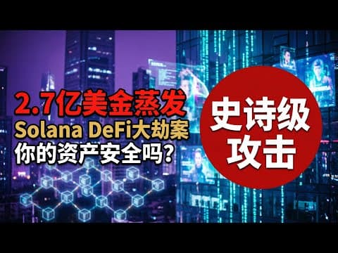 2.7亿美元瞬间蒸发!Solana头部DEX Drift遭史诗级攻击 | 深度拆解跨链桥安全漏洞与DeFi保险困局 | 你的资产还安全吗?