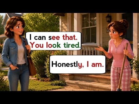 👉Daily Conversation Practice for Beginners | English practice for daily life