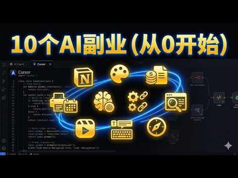 2026 年普通人翻身的唯一机会:这 10 个 AI 副业,让你实现 24 小时自动赚钱