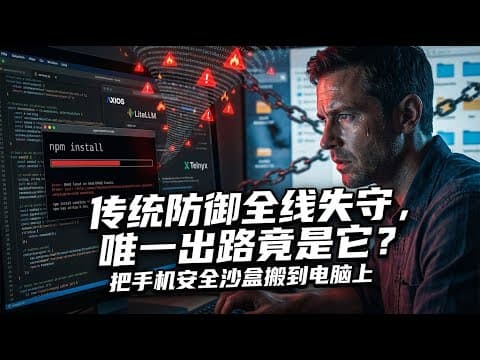 传统防御全线失守,唯一出路竟是它?专家:把手机的安全沙盒模式搬到电脑上