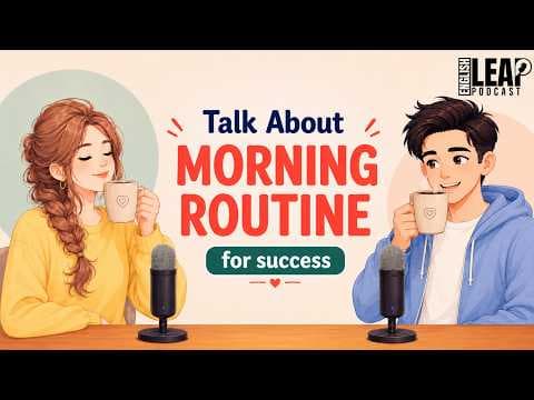 Morning Routine For Self Discipline | Easy English Podcast for Conversation Practice B1-B2