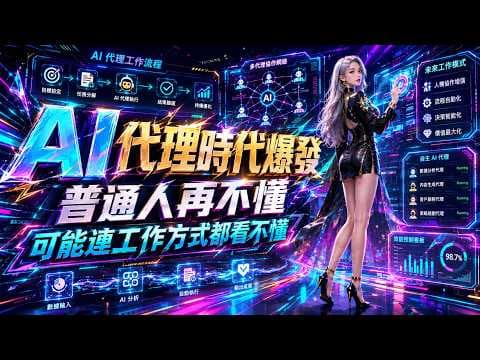 AI 代理時代爆發:普通人再不懂,可能連工作方式都看不懂The Age of AI Agents Has Arrived: Ignore It, and You May Not Even