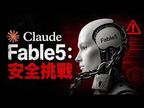 Anthropic 官方認證:Claude Fable 5 太強大,我們不敢全面開放!😱