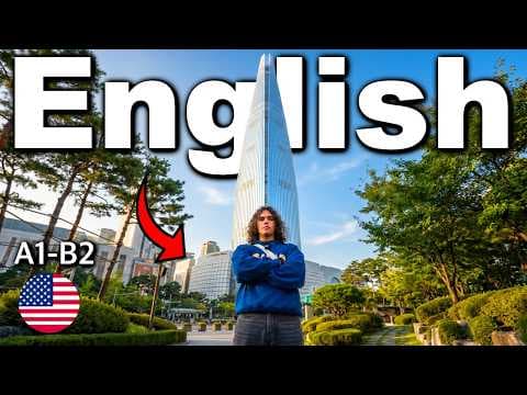 A Day in Seoul, Korea | Comprehensible Input Vlog