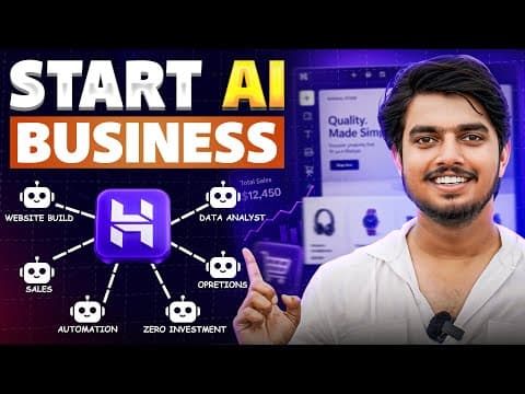 Start This AI Business in 2026 🚀 Create a Website FREE with AI