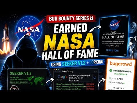 Bug Bounty Series #16: Seeker v12 → NASA Hall of Fame (Full Process)