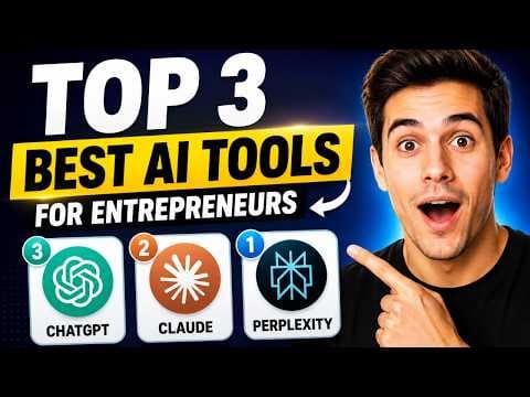 Top 3 AI Tools Every Entrepreneur Needs in 2026 🚀